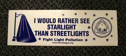 "I'd Rather See Starlight" Bumper Sticker